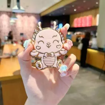 Foldable Folding Phone Desktop Stand Cartoon Dragon Table Phone Holder Festival