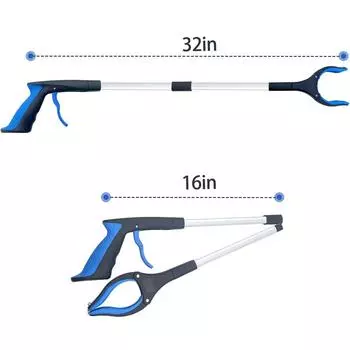 Foldable Gripper Extender Hand Tools Litter Reachers Pickers Collapsible Garbage Reacher Grabber Pick Up Tools
