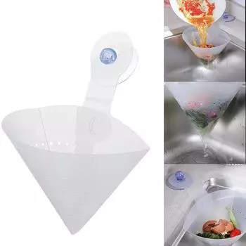 Foldable Storage Sink Strainer Self-Standing Sink Filter Food Vegetable Sink Stopper Drain Filter Kitchen Anti-Blocking Gadgets