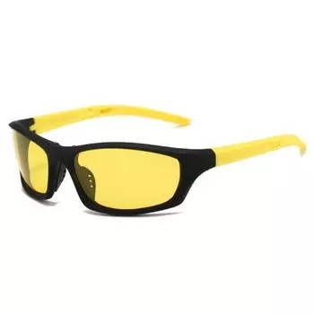 Foldable UV Resistant Cycling Glass HD Lens Outdoor Sport Goggle Polarized Cycling Sunglass Men Style 3