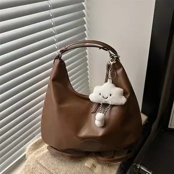 Folded tote bag women s large-capacity casual fashion backpack multi-functional foreign style shoulder travel backpack