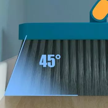 Folding Broom Dustpan Combination Set, Household Cleaning Tools, Kitchen and Bathroom, Soft Bristle, Dustpan Set Supply