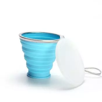 Складные стаканы 180 мл, пищевые стаканы для воды, дорожные силиконовые выдвижные цветные портативные многофункциональные кружки для кофе CHINA