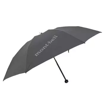Folding Folding Dark Trekking Umbrella 55 1128701DGY [Montbell] Umbrella, Umbrella, Men s, Women s, Gray, mont-bell