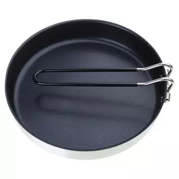Folding Handle Frying Pan Aluminum Alloy Nonstick for Camping Hiking and Picnics Outdoor Cooking Accessories