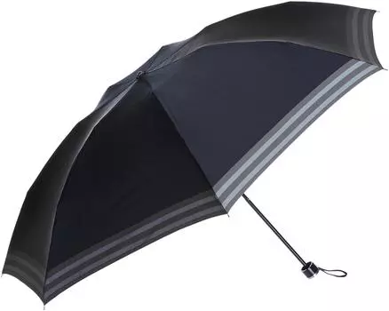 Folding Umbrella Black Japanese Rib Length [Moonbat] 4.52241E+12 Men s 60cm-(FREE Size)
