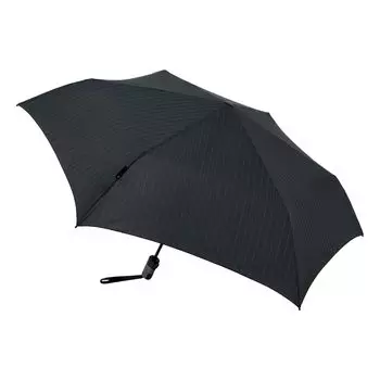 Folding Umbrella KNTS220 Knirps Automatic 5 Year Warranty Pinstripe Black [Knirps] TS.220 Men s Umbrella, Lightweight, Slim, Open/Close, [4100]