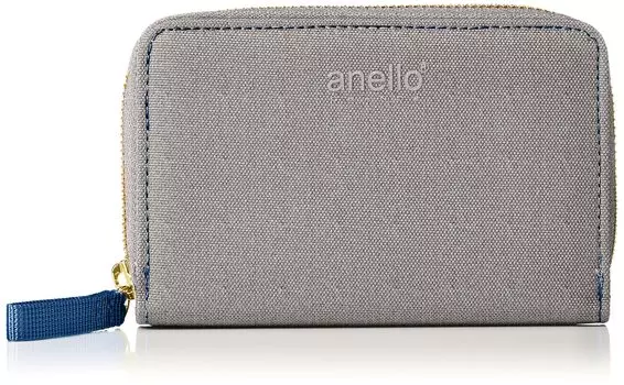 Folding Wallet Water CRAFT GJM0413 Light Gray Free Size [anello GRANDE] Repellent/Multi-Storage