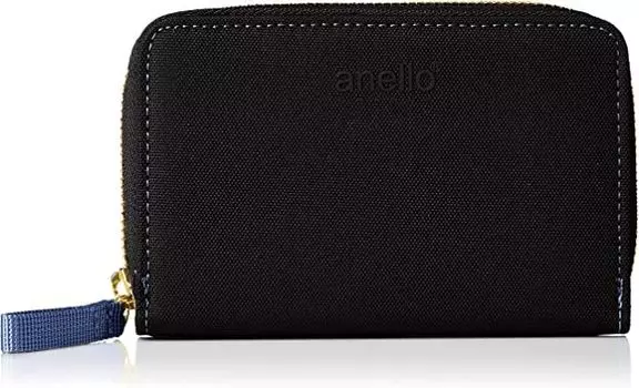 Folding Wallet Water CRAFT GJM0413Z Black [Anello Grande] Repellent/Multi-storage