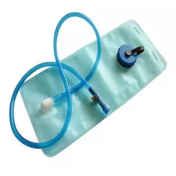 Складная сумка для воды с питьевой трубкой, 2 л, мочевой пузырь для гидратации, герметичное оборудование для кемпинга, гидратационный пакет для пешего туризма CHINA