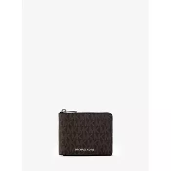 ФОЛДЖОН MICHAEL KORS С КАРМАНОМ ДЛЯ МОНЕТ 36U2LCOF3B1228 КОРИЧНЕВЫЙ ЧЕРНЫЙ
