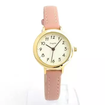 [Follow] Fragola Watch Sweatproof Belt 10 ATM Water Resistant Watch H00921S-1 GDPK Women s Pink
