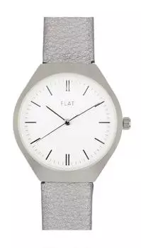 [Follow] Watch FLAT Matte Case Watch E01321S-1 DGY Women s Gray