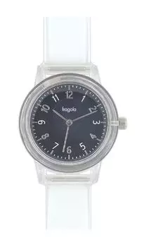 [Follow] Watch Fragola Clear Case Watch N02324S-1 CL/BK Women s Clear