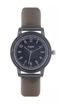 [Follow] Watch Fragola Clear Case Watch N02324S-1 BK/BK Women s Black