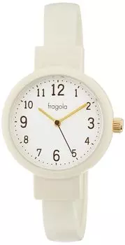 [Follow] Watch fragola Colorful Bangle Watch N03323S-3 IV Women s Ivory