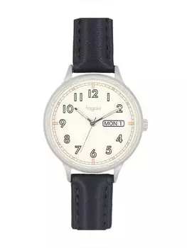 [Follow] Watch Fragola Day-Date Watch N02724S-1 BK Women s Black