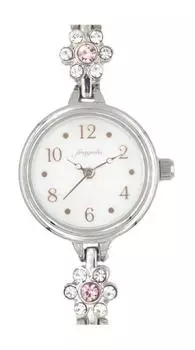 [Follow] Watch fragola Flower Point Bracelet Watch N00424S-4 SV Women s Silver