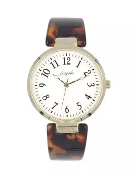 [Follow] Watch fragola Maru Aceti Bangle Watch N02224S-3 BR Women s Brown