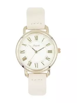 [Follow] Watch Fragola Ribbon Motif Watch N01624S-1 IV Women s Ivory
