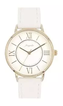 [Follow] Watch fragola Simple Round Watch H01024S-1 IV Women s Off-White