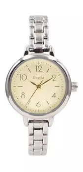 [Follow] Watch Fragola Standard Form Metal Watch N02421S-2 SVGD Women s Silver