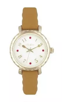 [Follow] Watch Tea Spoon Sweets Belt Watch N03324A-1 CA Women s Brown