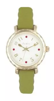 [Follow] Watch Tea Spoon Sweets Belt Watch N03324A-1 GR Women s Green