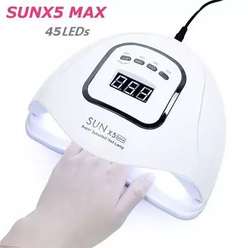 Folulus LED УФ-лампа для отверждения геля для ногтей 120 Вт Световая сушилка для гель-лака для ногтей One Size