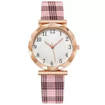Folulus Женский кварцевый ремешок для часов, Светящиеся часы, Женские персонализированные часы One Size розовый