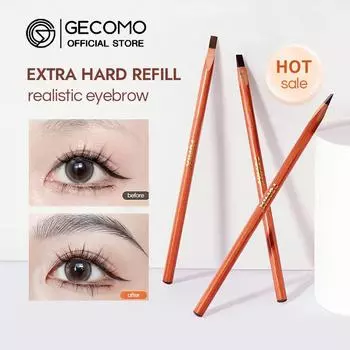 FOMIX Карандаш для бровей с твердым стержнем, стойкий цвет, водостойкий, не слеживающийся, карандаш для бровей Wild