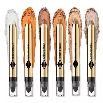 FOMIX Тени для век Крем-пудра Водостойкие Тени для век Stick Pearl Shimmer 2 г Оранжево-розовый (09 Мерцание)