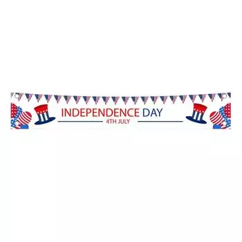 Фон для баннеров ко Дню независимости. Подходящие подвесные флаги изысканно оформлены и легко подвешиваются. Они — ваш лучший выбор для N One Size