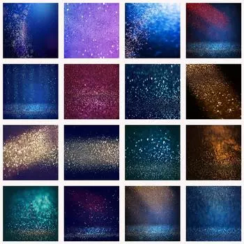 Фон для фотосъемки Light Halo с боке и метеором для маленьких детей, домашних животных, портретный фон, реквизит для фотостудии, рождественская вечеринка, свадебный декор 5*3ft (150*100cm)