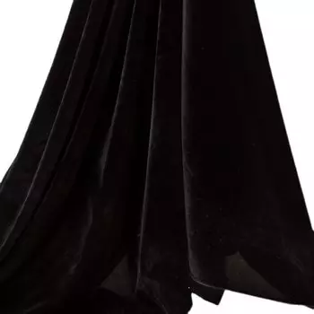 Фон для фотосъемки moonfarm от большого до очень большого размера, черный велюровый, для однотонного фото 22 1010 м (22м)