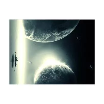 Фон для фотосъемки на тему «Звездная Вселенная», ткань, стена, деревянный пол, фотофон для студии 150*100cm