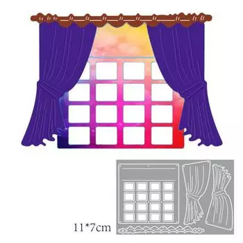 Фон для поздравительных открыток для окон и штор, металлические трафареты для скрапбукинга, тиснение, трафареты для изготовления карт, ремесленный декор серебряный