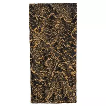 Фон для террариума с камнем, высокая имитация, прозрачная текстура, ПУ, фон для резервуара для рептилий, доска, среда обитания 26.5x12.5cm / 10.43x4.92in