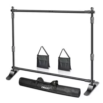 Фон EMART Фоновый баннер для фотосъемки 300 x Регулируемая ширина и изготовлен из тяжелого фона, легко подходит для торговой вечеринки Фото Живой зеленый