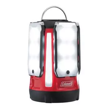 Фонарь Coleman Quad Multi-Panel LED Предотвращение стихийных бедствий Отключение электроэнергии Перезаряжаемый Открытый Кемпинг