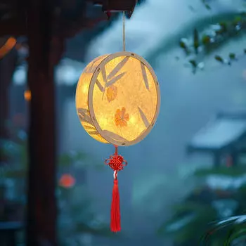 Фонарь DIY Kit Лунный Год Подвесной для Китайского Фестиваля plate
