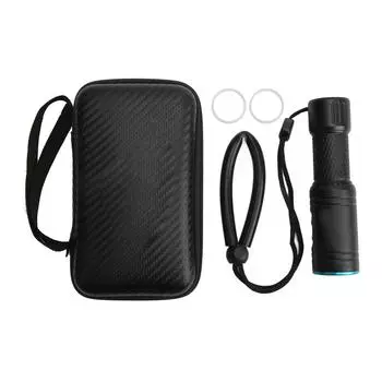 Фонарь для дайвинга SFL03 из алюминиевого сплава с зеленым лазером, водонепроницаемый IPX8, фокусирующийся фонарик