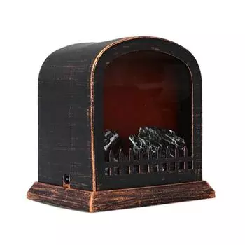 Фонарь для камина Многоцелевой рождественский каминный светильник Светодиодный каминный фонарь с эффектом огня