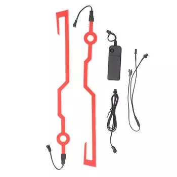 Фонарь для шлема мотоцикла ПВХ водонепроницаемый высокая яркость 3 режима светодиодный фонарь для шлема