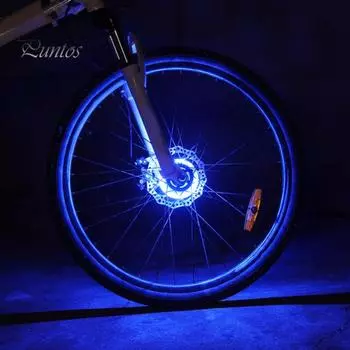Фонарь для велосипедного колеса IP55 водонепроницаемый перезаряжаемый регулируемый ночной велоспорт шоссейный горный велосипед светодиодный декоративный фонарь для спиц чистый