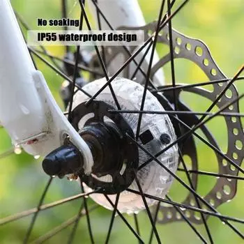 Фонарь для велосипедного колеса IP55 водонепроницаемый перезаряжаемый регулируемый ночной велоспорт шоссейный горный велосипед светодиодный декоративный фонарь для спиц чистый