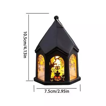 Фонарь из тыквы на Хэллоуин, детский переносной фонарь на Хэллоуин, украшения, подвеска, реквизит