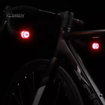 Фонарь на руль велосипеда, перезаряжаемый через USB, супер яркий, водонепроницаемый, легкий, для езды на горном велосипеде ночью, мини-светодиодный предупреждающий фонарь для велосипеда A