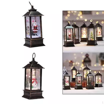 Фонарь Семья Подвесной Санта Украшение Стола