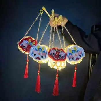 Фонарь в китайском стиле на праздник середины осени, милый светильник в виде дракона, свадебная вечеринка Style 7